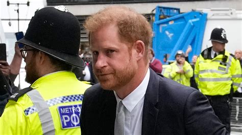 Prince Harry to tabloid newspaper’s lawyer: ‘Nobody wants to be phone hacked’